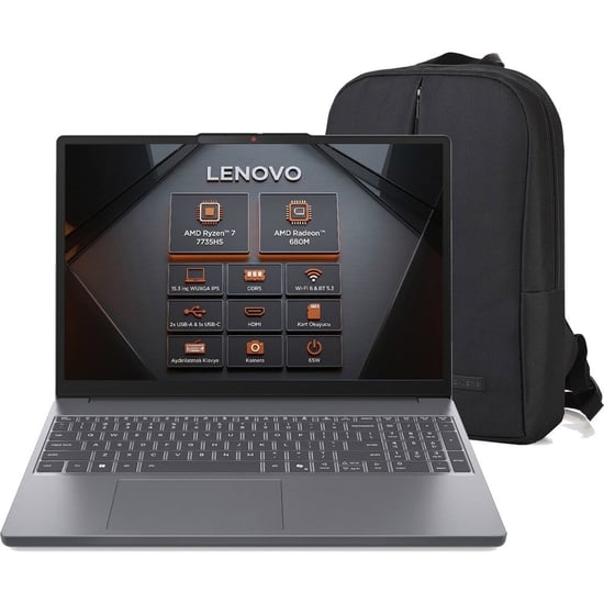 Lenovo Ideapad Slim 3 15ARP10 83K70098TR C61 Ryzen 7 7735HS 8 GB 512 GB SSD Radeon 680M 15.3" Wuxga 