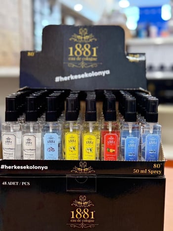 1881 Sprey Kolonya 50ml 48li Karma Paket