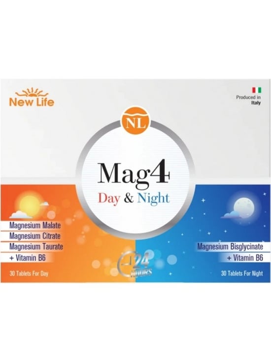 New Life Mag 4 Day & Night 30+30 Tablet