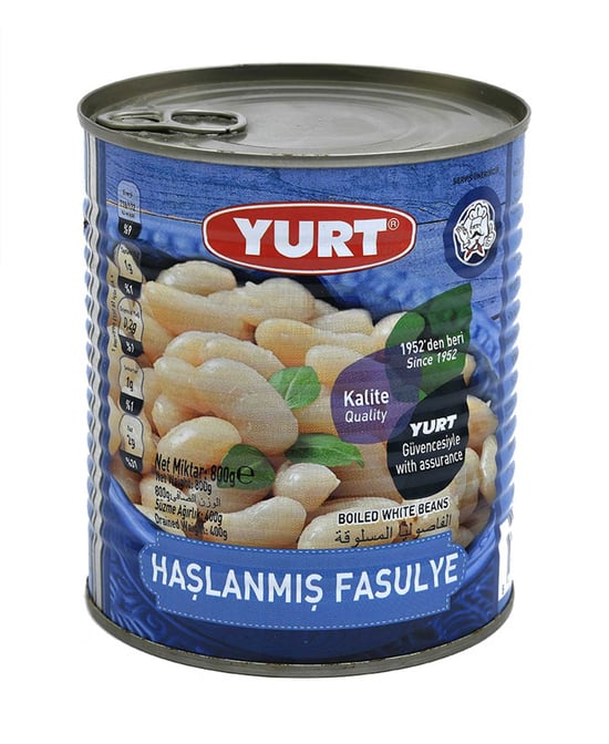 Yurt Haşlanmış Fasulye 800 Gr