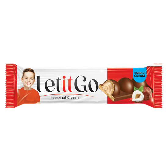 Let It Go -Gofret Fındıklı 35 Gr