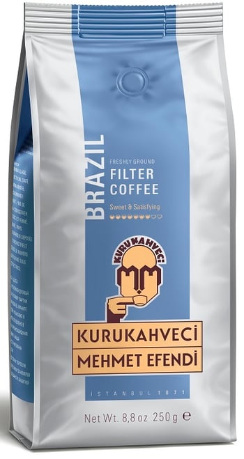 Mehmet Efendi Filtre Kahve Brazilian 250g