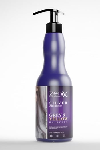 Zenix Turuncu Karşıtı Parlaklık ve Canlandırıcı Silver Mor Şampuan 500 Ml