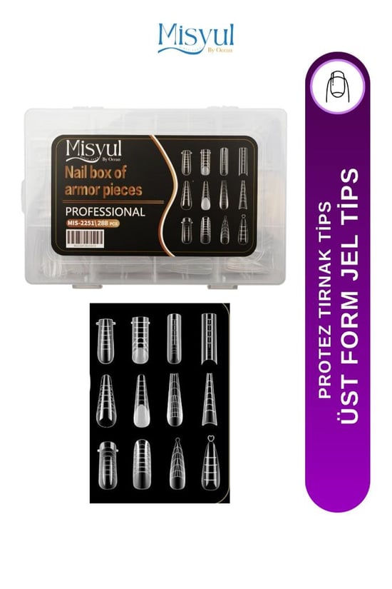 Misyul Poly Jel Kalıbı 288'li Paket Mıs-2251