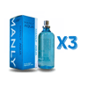 Manly Aqua Edc 125 Ml Erkek Parfüm 3 Adet