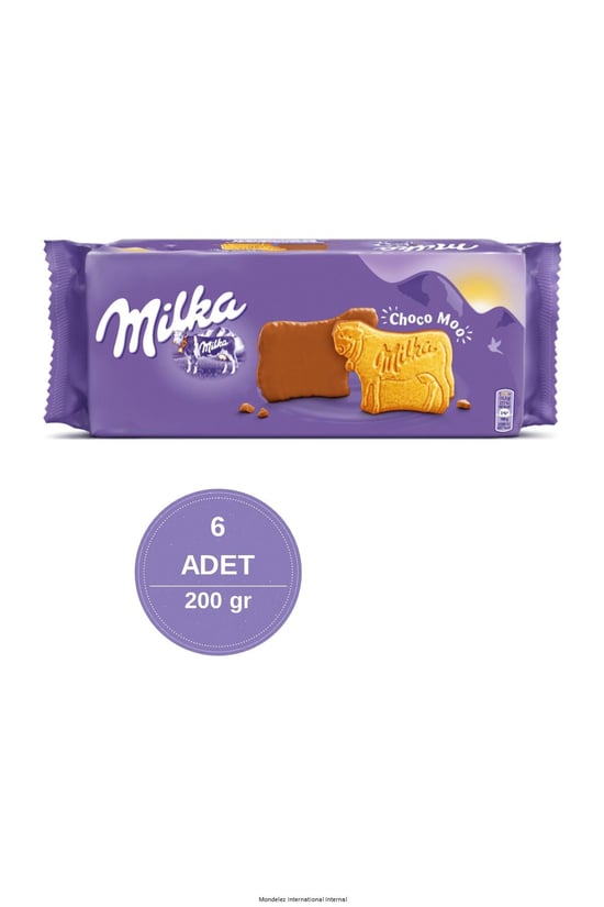 Milka Choco Moo Bisküvi 200 Gr - 6 Adet
