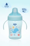 Wee Baby Colorful Akıtmaz Kulplu Bardak 240 Ml Mavi