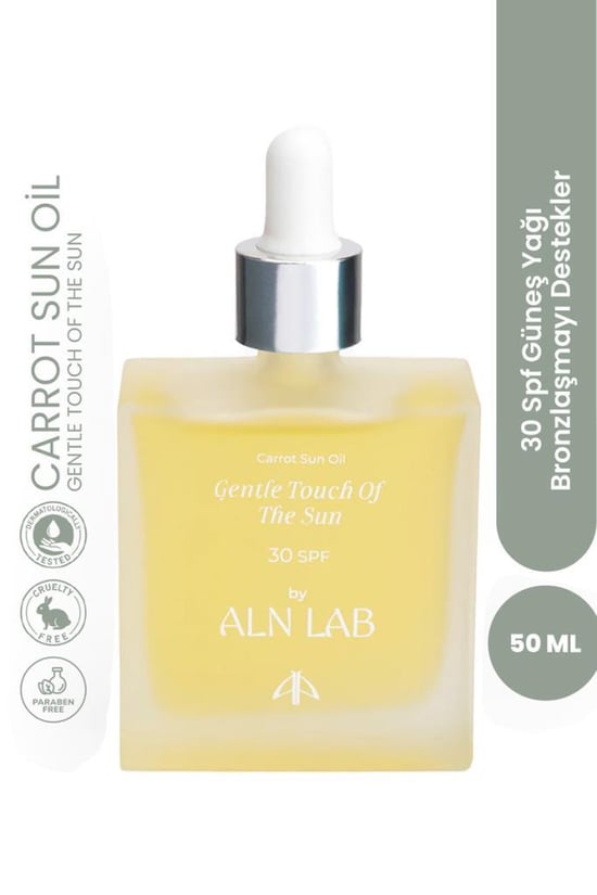 Aln Lab Güneş Yağı & Havuç Yağı Spf30 50 Ml