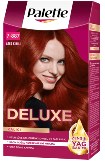 Palette Deluxe 7-887 Ateş Kızılı *6