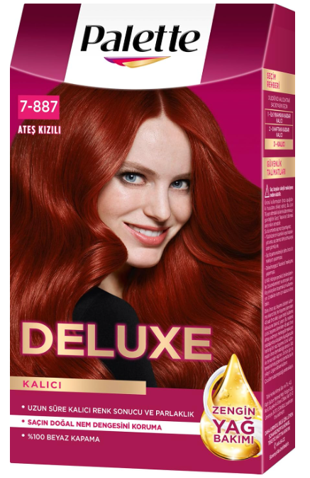 Palette Deluxe 7-887 Ateş Kızılı *6
