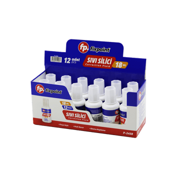 Fixpoint P-2458 Sıvı Daksil & Silici 18ml ( Solvent İçerir ) ( Fırça Uçlu & Hızlı Kuruma & Ekstra Kaplama )