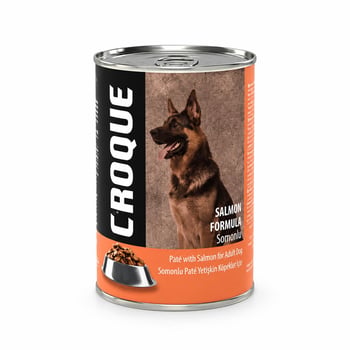 Croque Somonlu 400gr Yetişkin Konserve Köpek Maması