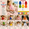 Bella House Kids Cute K-8441 ( 500ml & Çocuk ) ( Polarlı ) Sıcak Su Torbası