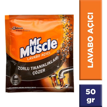 Mr Muscle Granül Lavabo Açıcı 50gr