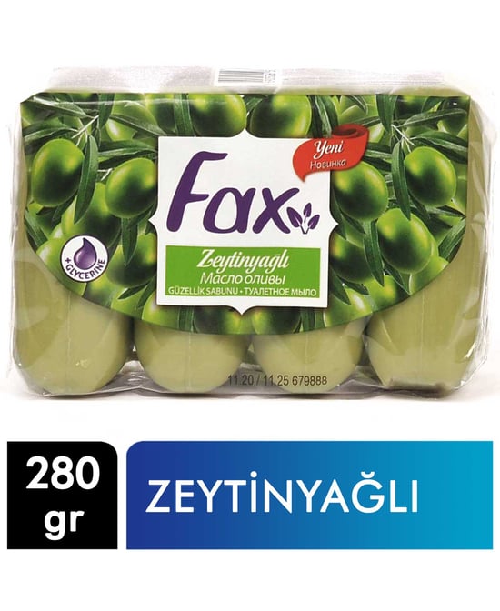 Fax Güzellik Sabunu 70 g X 4'lü Paket Zeytinyağlı
