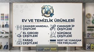 EV TEMİZLİK ÜRÜNLERİ-MANDAL-İP-GIRGIR-FARAŞ ÇEŞİTLERİ-SÜPÜRGE kampanya resmi
