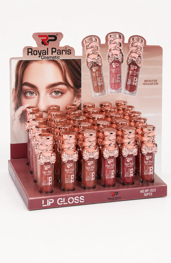 Royal Paris Kelebek Tasarımlı Lip Gloss– Karışık Renk Dudak Parlatıcısı