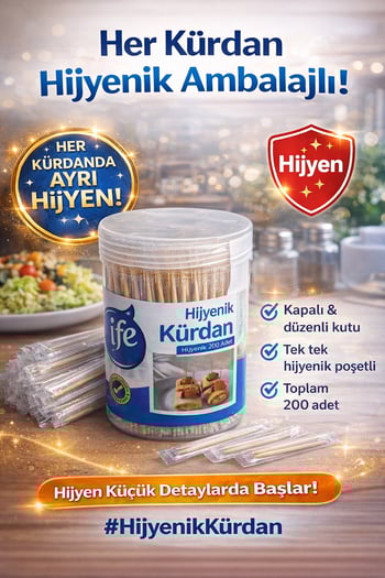 Life Hijyenik Kürdan 200'Lü