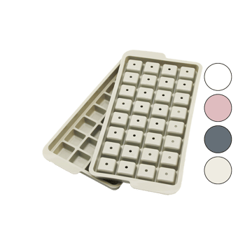 Plastlife Kp-162 ( Kare Şekil ) ( 32li ) Buzluk Kapaklı ( Renkli Plastik )