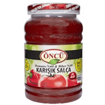 Öncü Salça Domates&acı Tatlı Biber Karışık 900gr