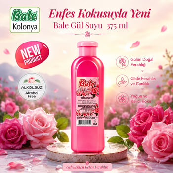 Bale Gülsuyu Pet Şişe 375 Ml.