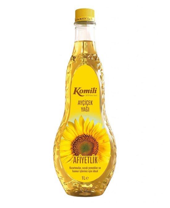 Komili Ayçiçek Yağı 1 Lt