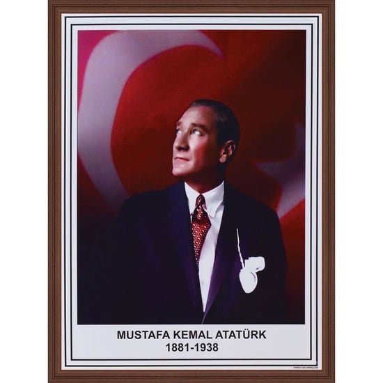 Atatürk Portresİ (mdf Çerçeve) - 50x70cm