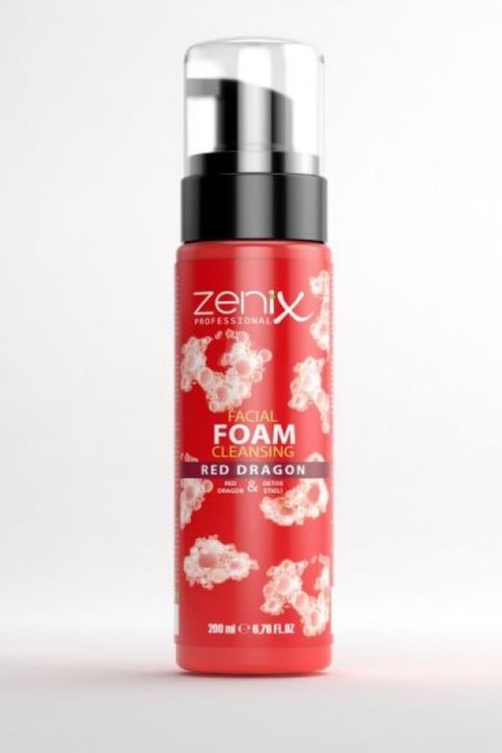 Zenix Red Dragon Detox Etkili Yüz Yıkama Köpüğü 200 Ml