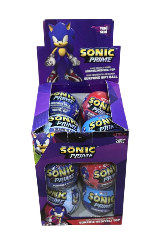 Sonİc Şekerlİ Sürprİz Hedİyelİ Top 15 Gr *12'lİ