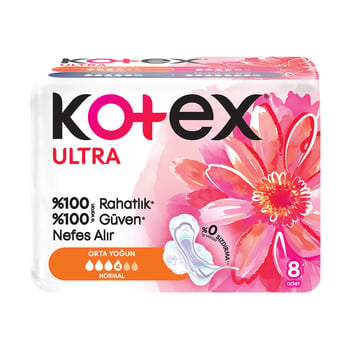 Kotex Hijyenik Ped Ultra 8'li Normal