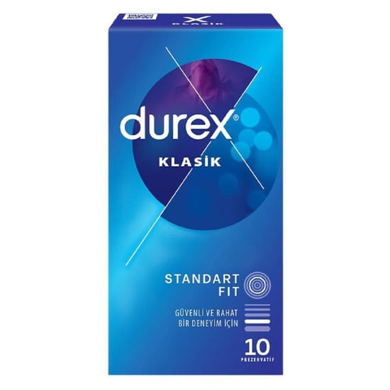 Durex Prezervatif Klasik 10 Adet