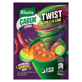Knorr Çabuk Çorba 18gr Twist Chilli Lime