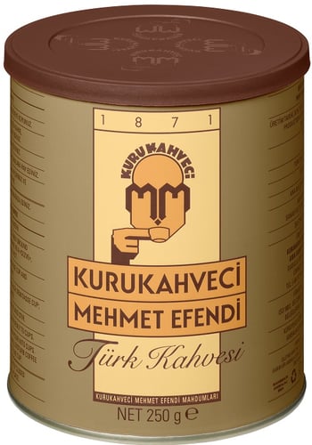 Mehmet Efendi Türk Kahvesi 250g Teneke Kutu