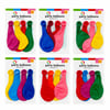 Soso Party Balloons ( 4pcs ) Küçük Boy ( Renkli & 20cm ) Party Balon