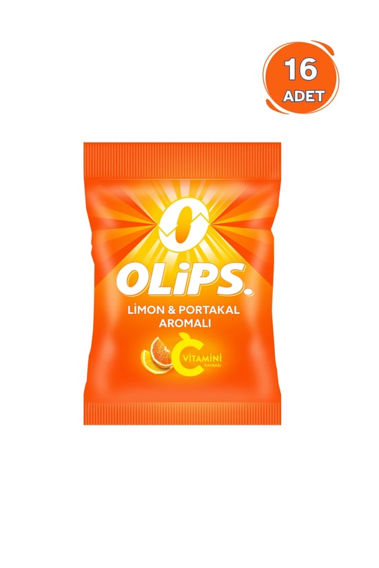 Olips Poşet Limon Portakal 76gr 16'lı Poşet