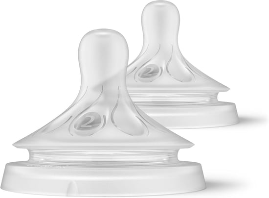 Philips Avent Natural Response 2'li Biberon Emziği, 2 Numara, 0 Ay+ -scy962/02