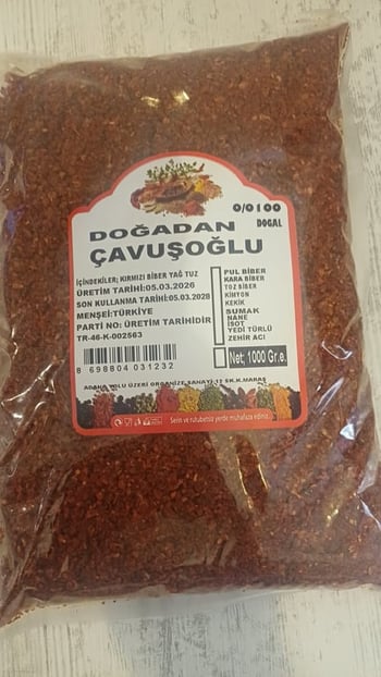 Maraş Yaprak Pul Biber