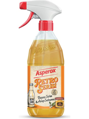 Asperox Retro Serisi Beyaz Sirke& Arap Sabunu 1000ml