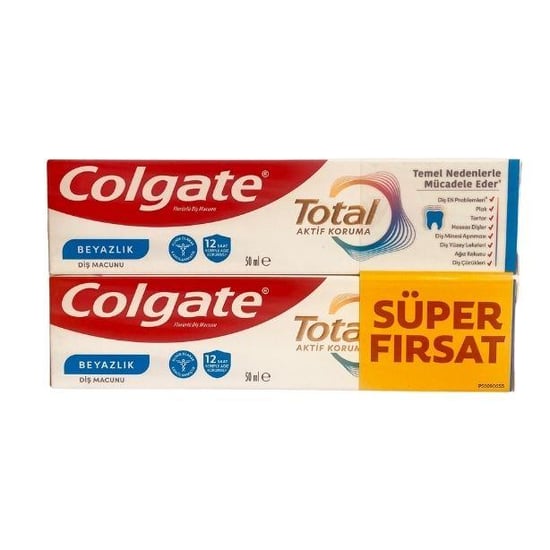 Colgate Total Active Protection Diş Macunu 50 Ml 50 Ml Süper Fırsat Paket