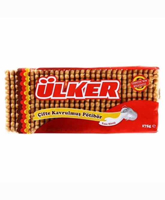 Ülker Petibor Bisküvi 175 Gr X 16'li Paket Çifte Kavrulmuş
