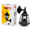 Nisaluce Ebh02-s ( E27 & Ip44 ) ( Siyah ) ( 60w ) ( Duvar Aplik ) ( Bahçe-balkon ) Sokak Lambası & Armatür
