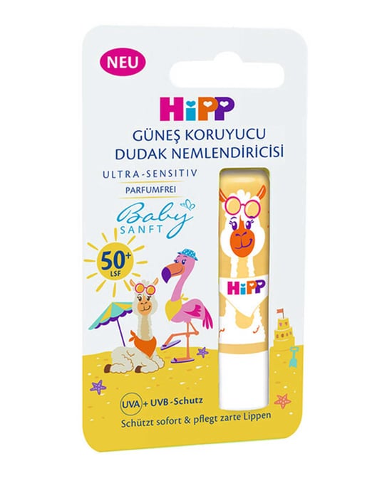 Hipp Güneş Koruyuculu Dudak Nemlendiricisi 50+ Faktör 4,8 G