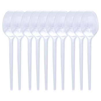 Pratikon Pr-1142 ( Şeffaf ) Plastik Kaşık ( 10pcs )