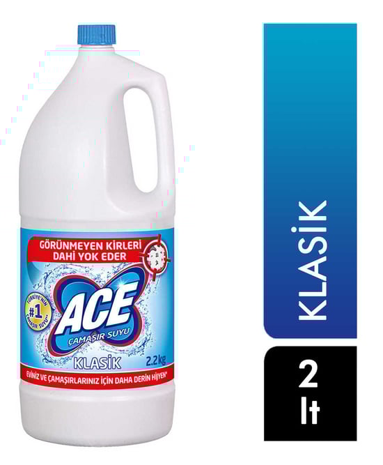 Ace Çamaşır Suyu 2 Lt Klasik