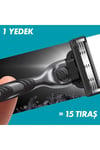 Gillette Yedek Başlık Mach3 Charcoal 4’lü