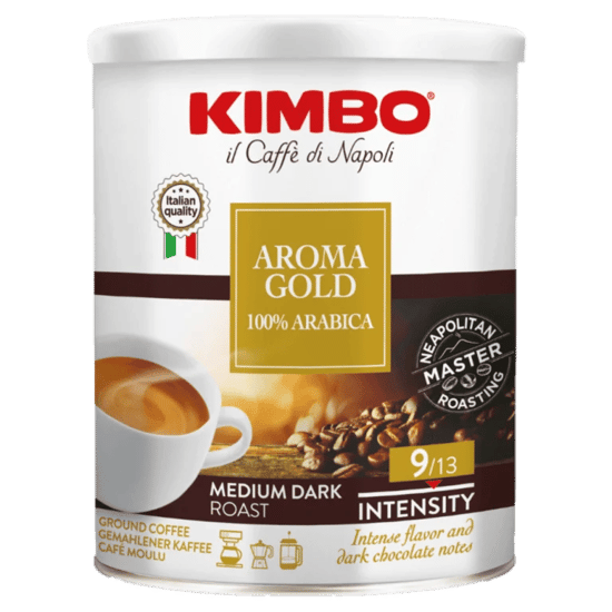 Kimbo Aroma Gold %100 Arabica Filtre Kahve Teneke Kutu 250 Gr