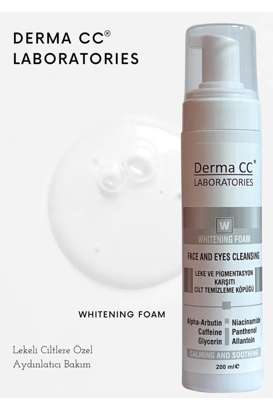 DERMA CC LABORATORIES  LEKELİ CİLT YÜZ TEMİZLEME KÖPÜĞÜ 200 ML