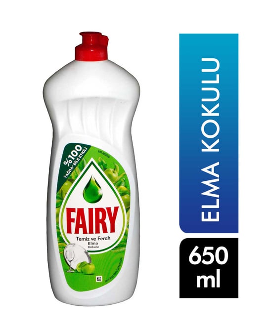 Fairy Sıvı Bulaşık Deterjanı 650 ml Elma