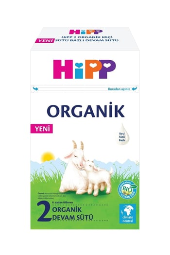 Hipp 2 Organik Keçi Sütü Bazlı Devam Sütü 400 Gr