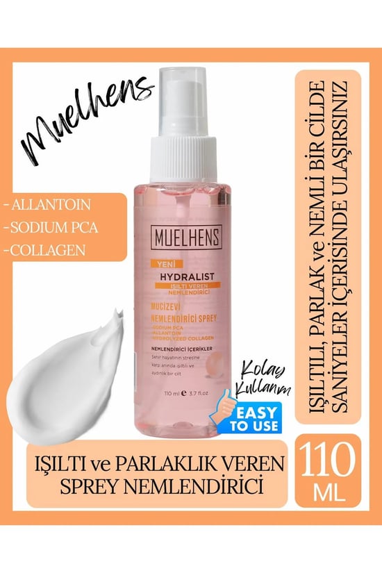 Muelhens Hydralist Işıltı Veren Nemlendirici Sprey 110 ml
